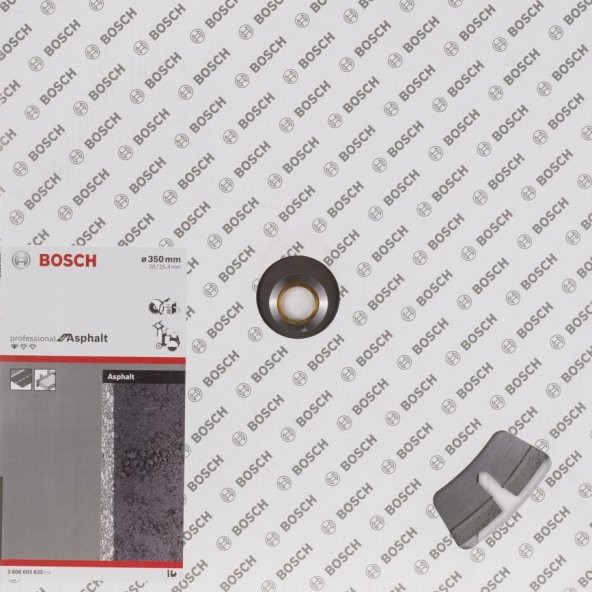Bosch Standart 350x25,4x20mm Elmas Asfalt Daire Testere Bıçağı 2608602625 - 2