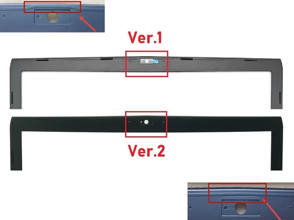 MSI PE72 7RD-697TR Lcd Çerçeve Bezel V1