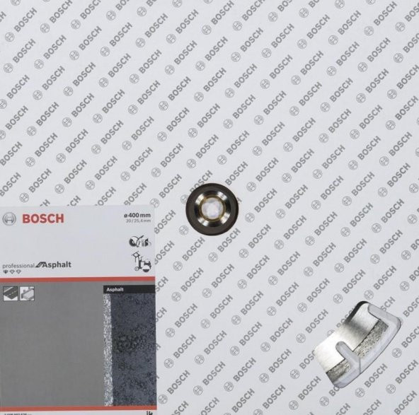 Bosch Standart Asfalt Kesme Elmas Daire Testere Bıçağı 400x25,4x20mm 2608602626 - 2