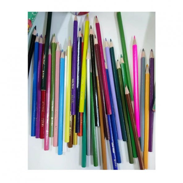 36 Renk Kuru Boya Kalemi Metal Tüp 1 Paket Kuruboya 36 lı - 2