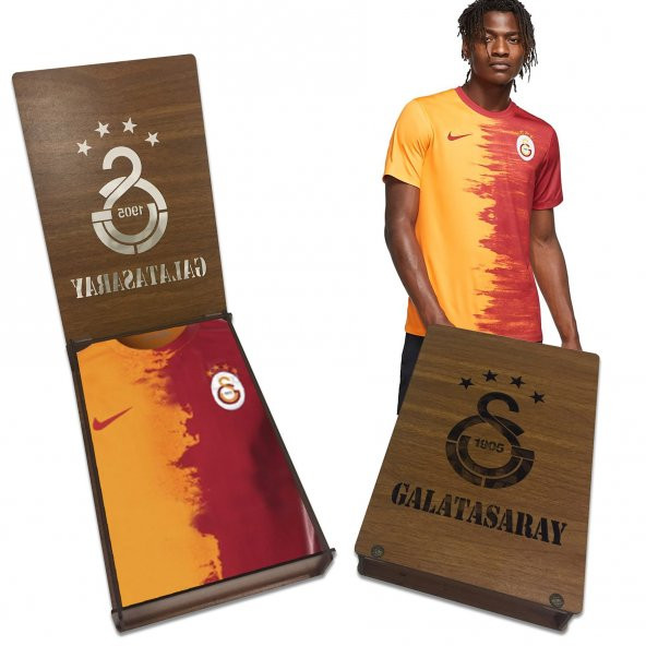 Galatasaray Orijinal Yeni Sezon Forması Özel Ahşap Kutulu