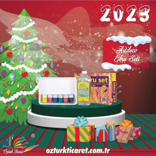 Artdeco Mini Boy 6 Renk Ebru Seti