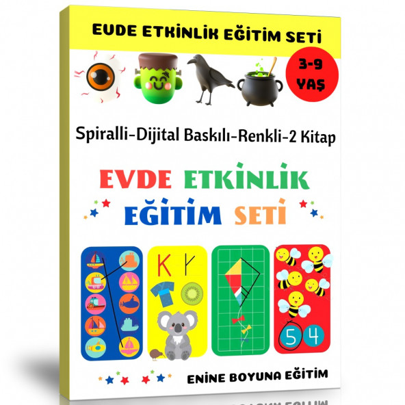 Evde Etkinlik Eğitim Seti (3-9 Yaş)