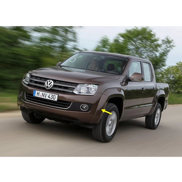 VW Amarok 2010-2016 Ön Sol Tampon Çamurluk Eki 2HH853727 2H7853727B