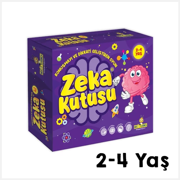 Zeka Kutusu-Konuşmayı ve Dikkati Geliştiren Oyuncak 2-4 Yaş