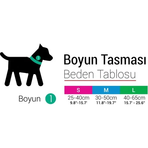 Tailpetz Weecol Wave Collar Köpek Boyun Tasması L Boynu 40-65cm Köpeklere - Resim 3