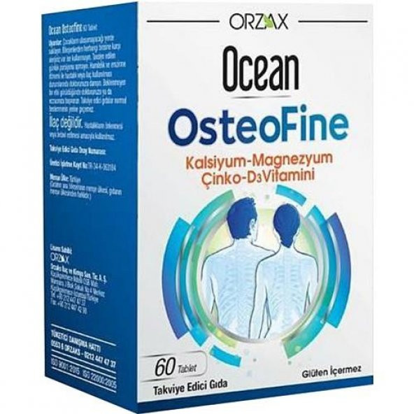 Ocean Osteofine 60 Tablet 8697595871997