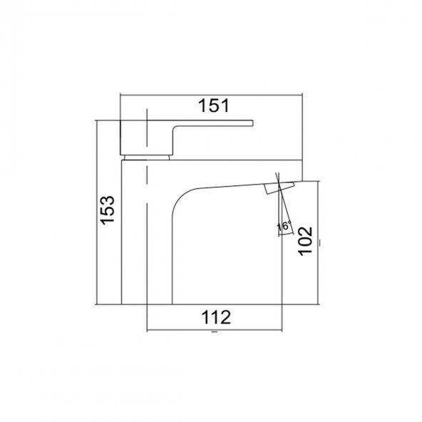 Venezia Anatolia Serisi Krom Lavabo Bataryası - 2