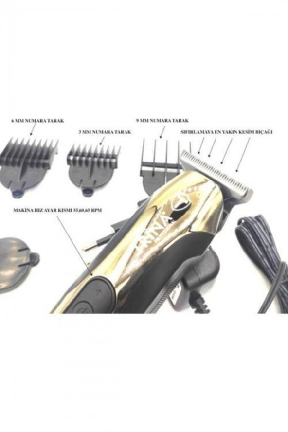 Trina Saç ve Ense Tıraş Makinesi Trnsacks0041 - Resim 3