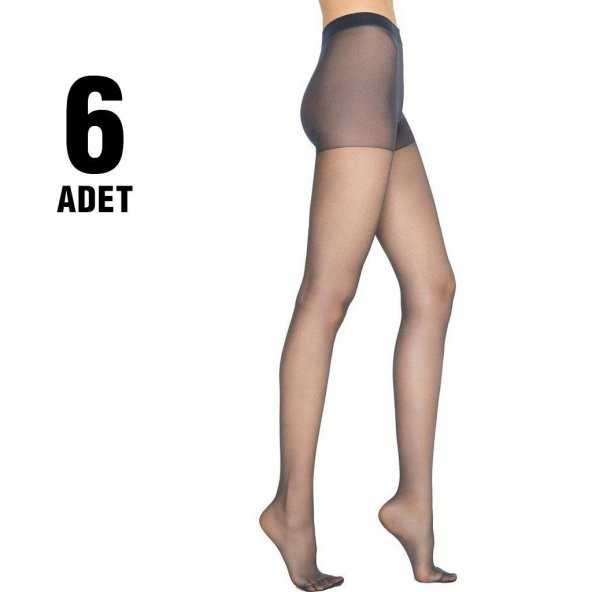 Penti Fit 15 Bayan Külotlu Çorap 6lı - 2