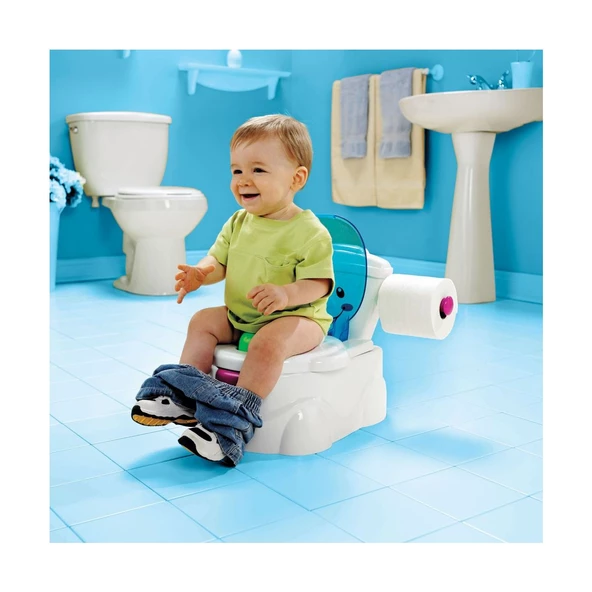Fisher Price Eğitici Eğlenceli Tuvalet Lazımlık BMD23 - Resim 2
