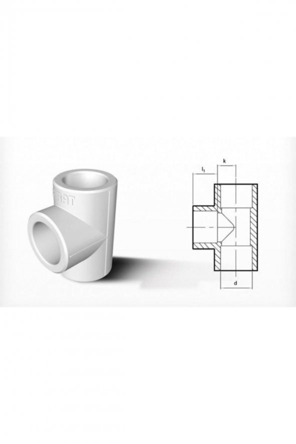 Fırat PPRC 25mm Te - 25li Paket - 2