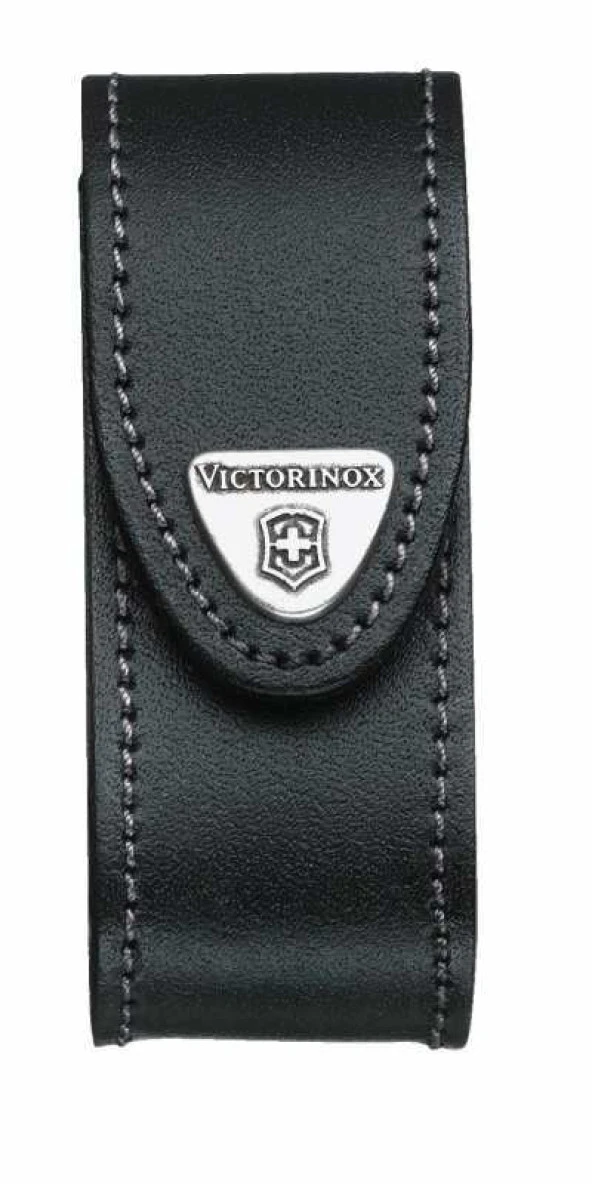 Victorinox Deri Çakı Kılıfı 4.0520.3 Siyah Cırt Cırtlı