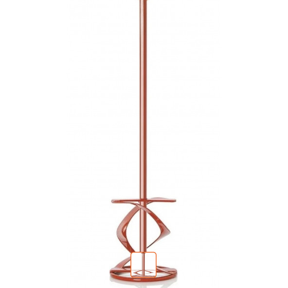 DEKOR  Boya Alçı Harç Karıştırıcı Mikser Uç 14cm 14mm - 2