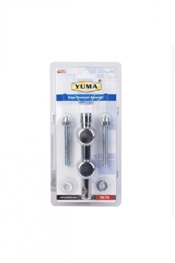 Kapı Emniyet Aparatı + 80mm Kayar Milli Kilit