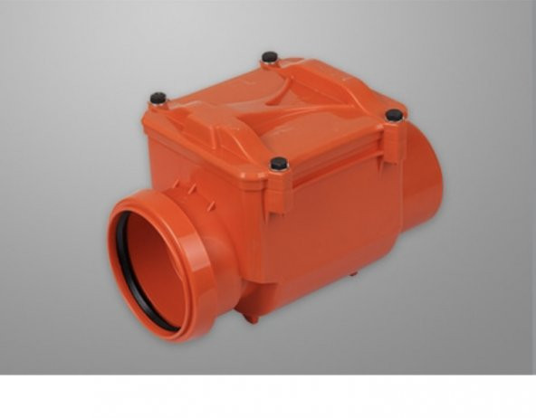 PVC 100LÜK PVC ATIK SU KLAPESİ - 2