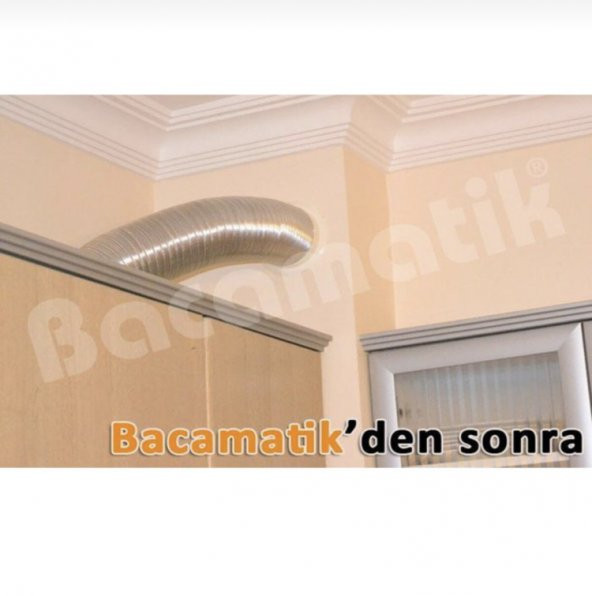 KOKUMATİK  Aspiratör Ve Davlumbaz Bacası İçin Baca Klapesi - 3