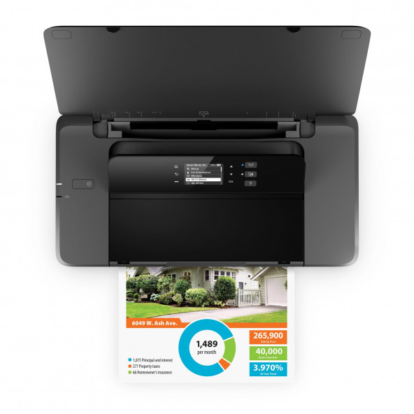 HP OfficeJet 202 Wi-Fi A4 Renkli Taşınabilir Yazıcı N4K99C - 8