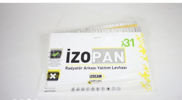 Kalorifer Arkalığı Petek Arkası Yalıtım Levhası Radyatör -3 Adet - 2