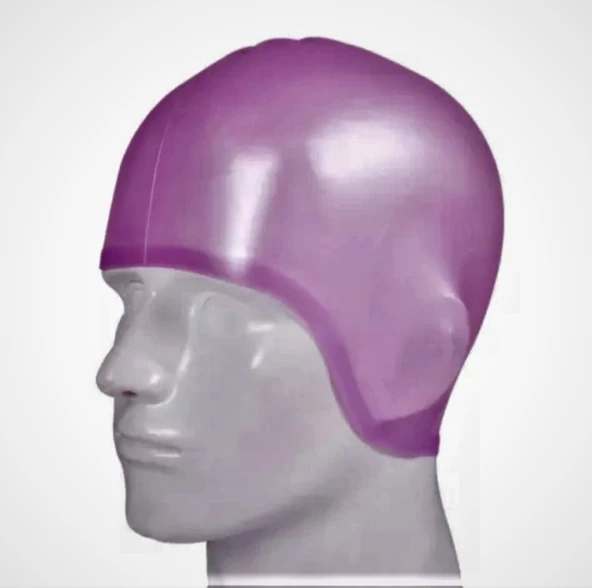 Siyah Silikon Renkli Bone Düzrenk Slikon Bone  Siyah Standart - Resim 8