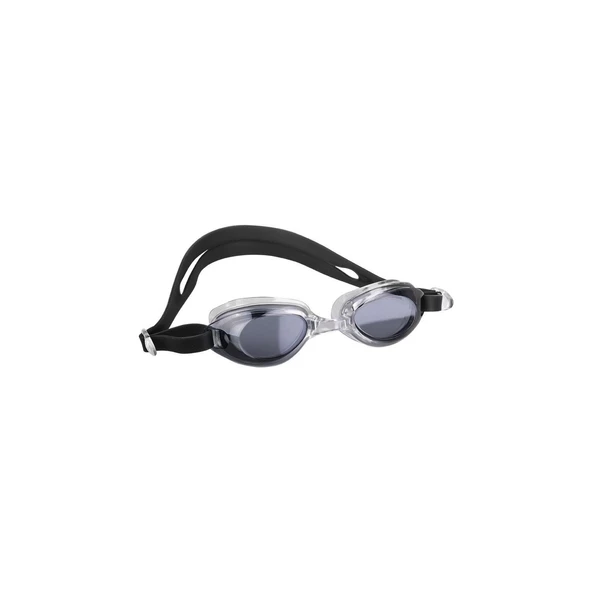 Siyah Çocuk Yüzücü Gözlüğü Havuz ve Deniz İçin Siyah 9-12 Yaş