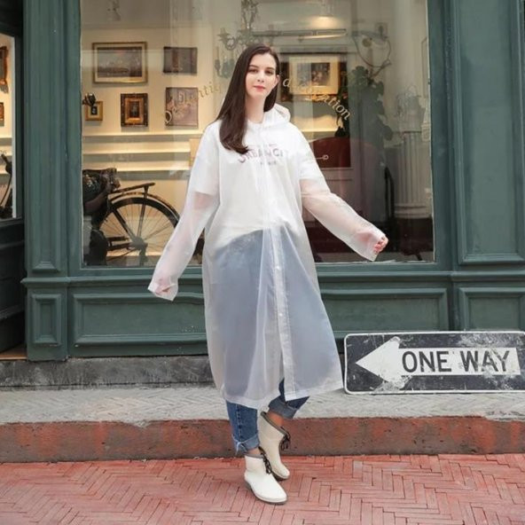 Marlux Unisex Yağmurluk MRC-801 Beyaz - 2