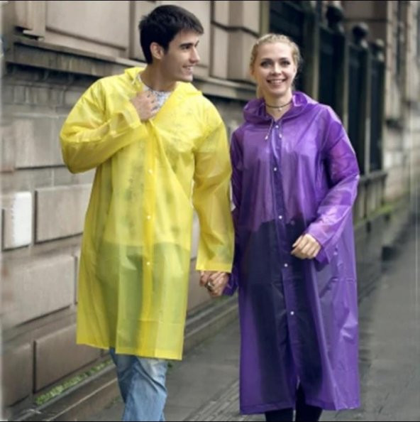 Marlux Unisex Yağmurluk MRC-801 Sarı - 2