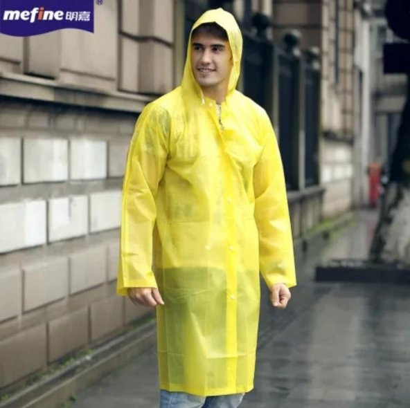 Marlux Unisex Yağmurluk MRC-801 Sarı - 4