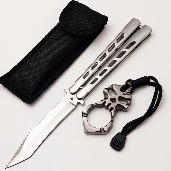23 Cm Komple Çelik Perçinli Kılıflı Bıçak Kamp & Outdoor Kello