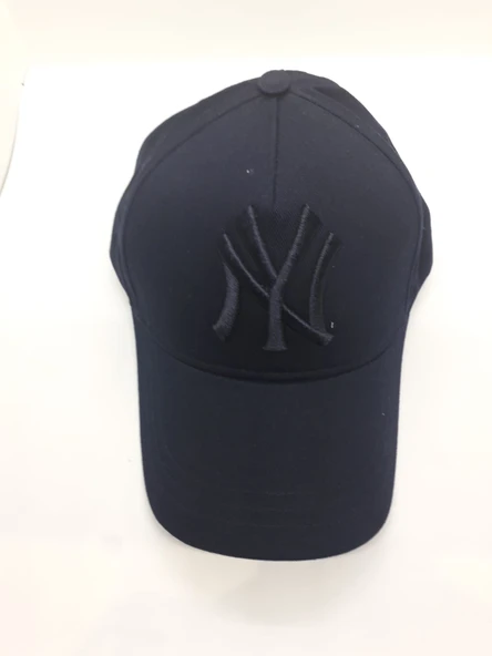 Lacivert New York Yankees Baskılı Şapka  Kamuflaj Karacı Tek Ebat - Resim 11