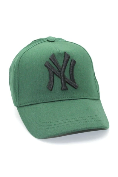 Lacivert New York Yankees Baskılı Şapka  Kamuflaj Karacı Tek Ebat - Resim 8