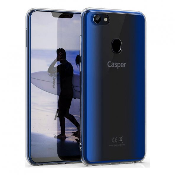 Casper VIA G3 Kılıf Kamera Korumalı Silikon Şeffaf Arka Kapak - 2