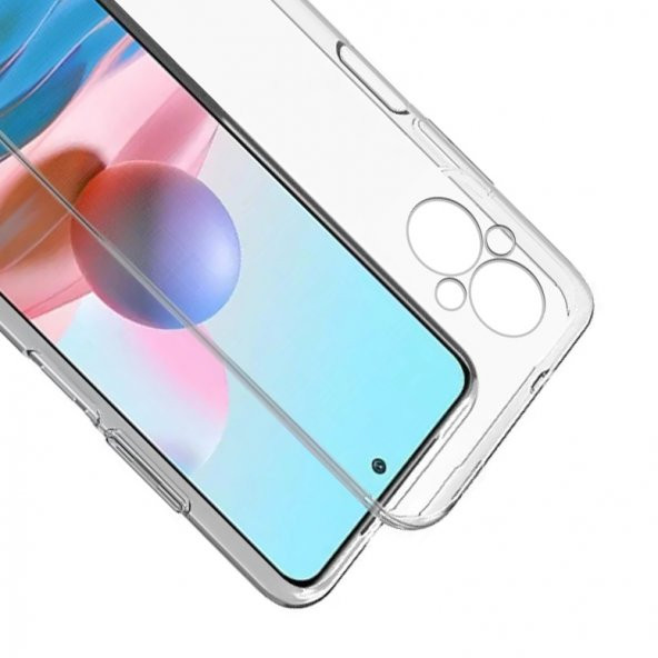 FitCase Oppo Reno7 Lite 5G Kılıf Kamera Korumalı Silikon Şeffaf Arka Kapak - 2