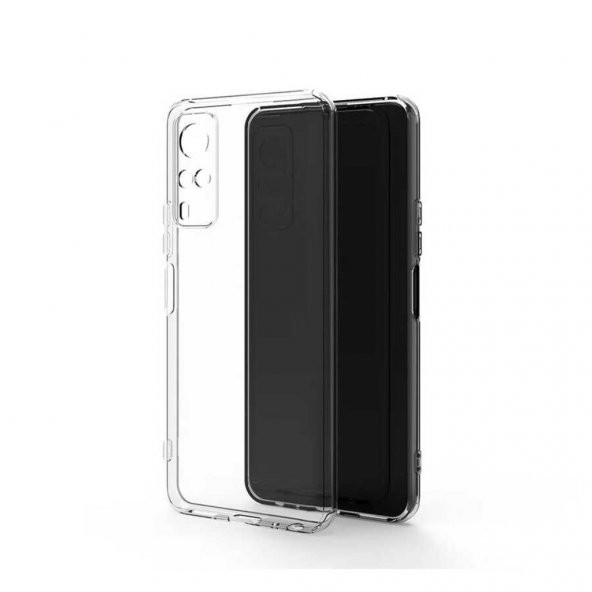 FitCase Vivo Y53s Kılıf Kamera Korumalı Silikon Şeffaf Arka Kapak - 2