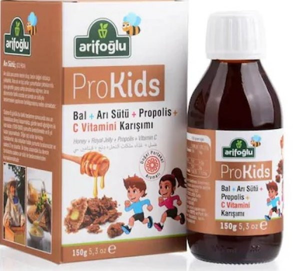 Arifoğlu ProKids Portakal Tadında C Vitaminli Ballı Propolis Karı