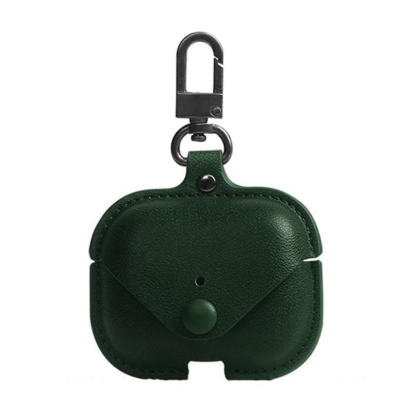 FitCase Apple AirPods 3 Uyumlu Kılıf Borsa Kapaklı Askılı - 3