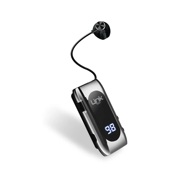 LinkTech V80 Pro Bluetooth Kulaklık Ekranlı Makaralı Titreşimli - 3
