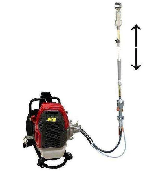 Gardenpro 520D Motorlu Teleskopik Uzatmalı Zeytin Hasat Makinası