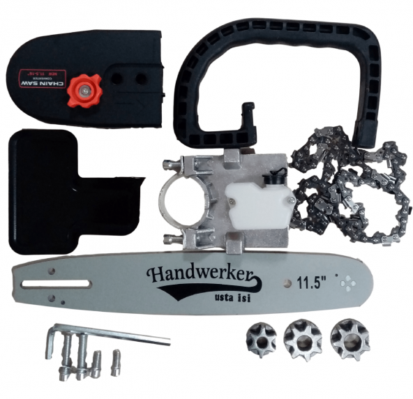 Handwerker Avuç Taşlama Makinası İçin Zincirli Testere  35 cm 10-14-16 mm - 2