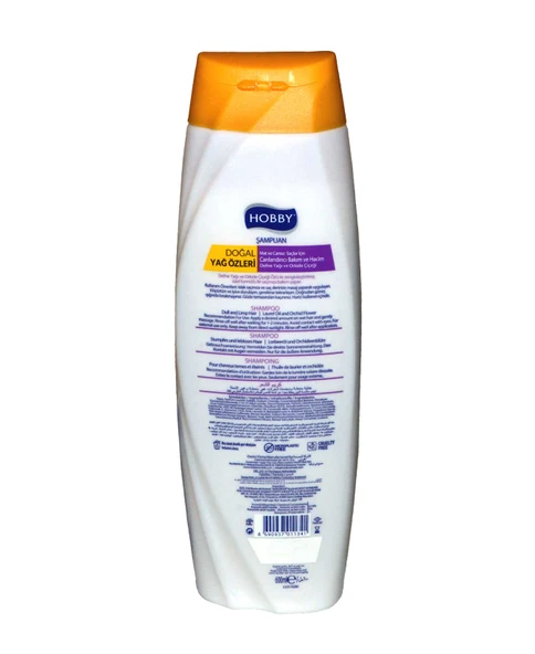 Hobby Defne Yağı & Orkide Onarıcı Şampuan 600 ml - Resim 2