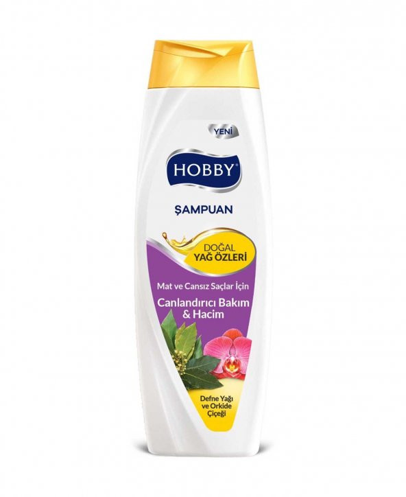 Hobby  Defne Yağı & Orkide Şampuan 600 ml