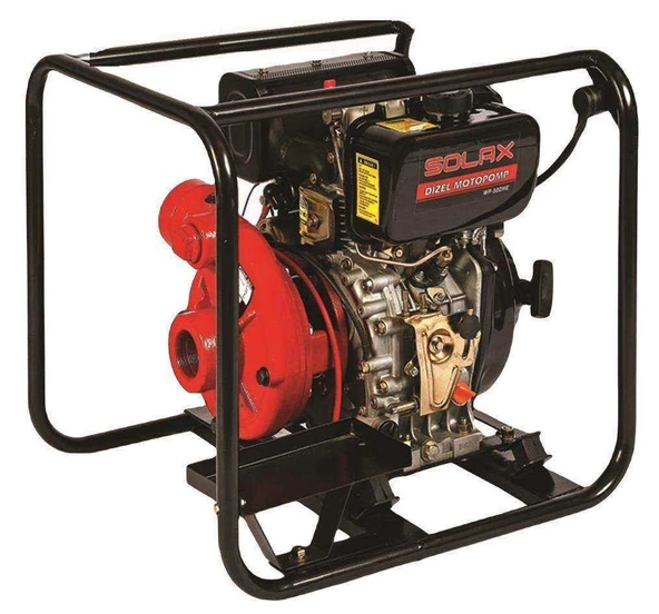 Solax WP 50 DHE Yüksek Basınçlı Dizel Su Motoru Marşlı 2''