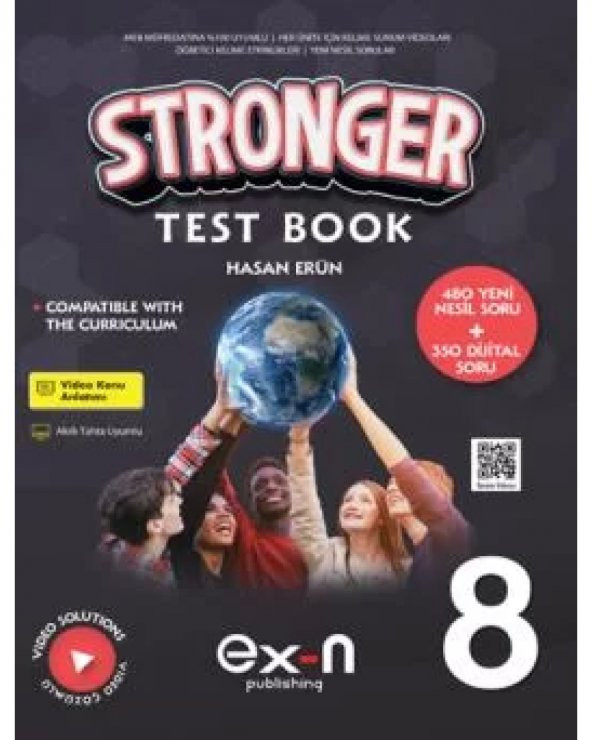 8. Snf. Stronger with English Test Book