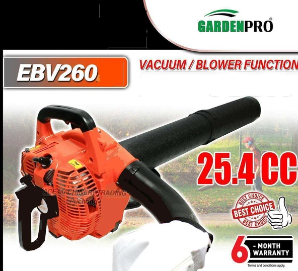 Gardenpro EBV 260 Benzinli Yaprak Toplama Ve Üfleme Makinesi - 3