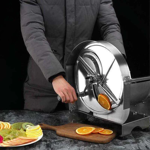 Dalle Manuel Ayarlanabilir Paslanmaz Çelik Meyve Sebze Dilimleme - 4