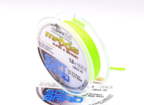 DURAKİNG MAXİS S.SOFT 8X 150MT İP MİSİNA - 4