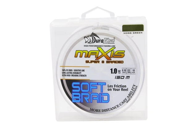 DURAKİNG MAXİS S.SOFT 8X 150MT İP MİSİNA - 2