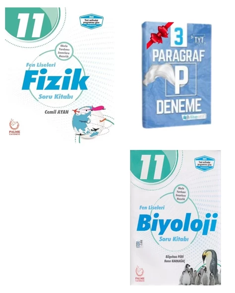 11. Sınıf Fen Liseleri Fizik Biyoloji Soru Kitabı