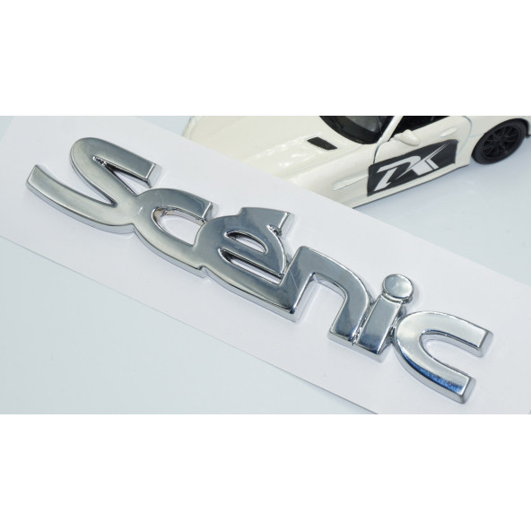 Renault Scenic MK1 Krom Abs 3M 3D Bagaj Yazı Logo - 3