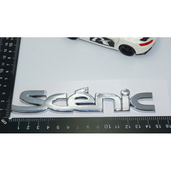 Renault Scenic MK1 Krom Abs 3M 3D Bagaj Yazı Logo - 5